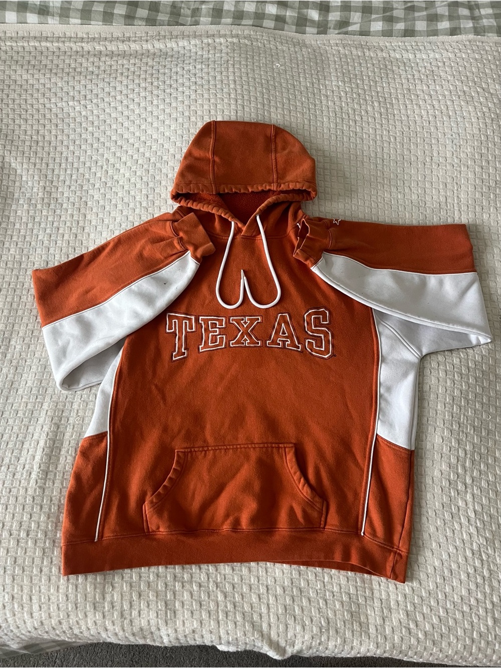 Starter University of Texas Longhorns Hooded Pullover Sweatshirt Hoodie Large